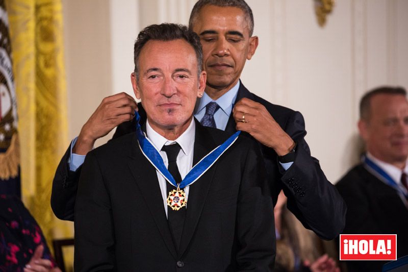 Barack Obama condecora a Bruce Springsteen con la Presidential Medal of Freedom
