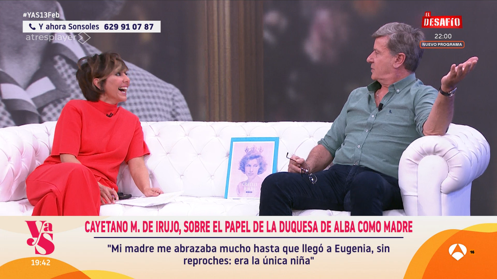 Cayetano M. de Irujo en 'Y ahora Sonsoles'