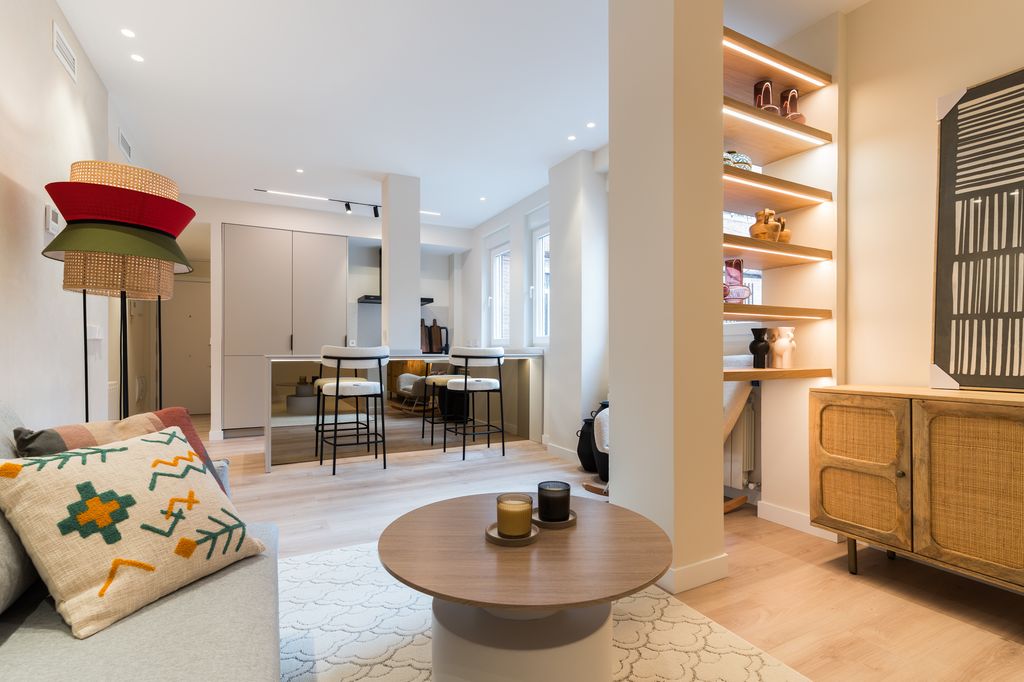 Cocina abierta al salón