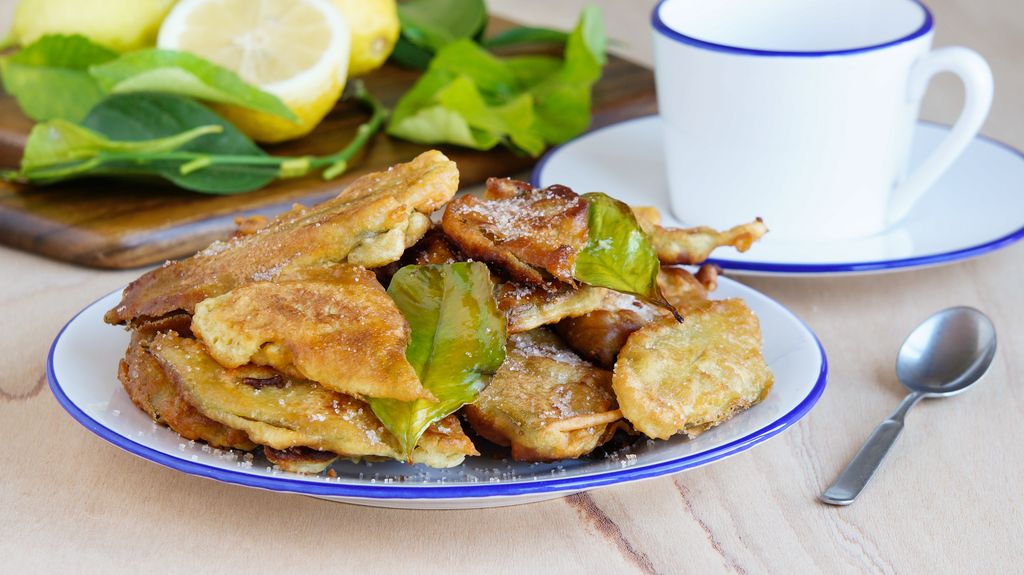 Paparajotes, postre murciano