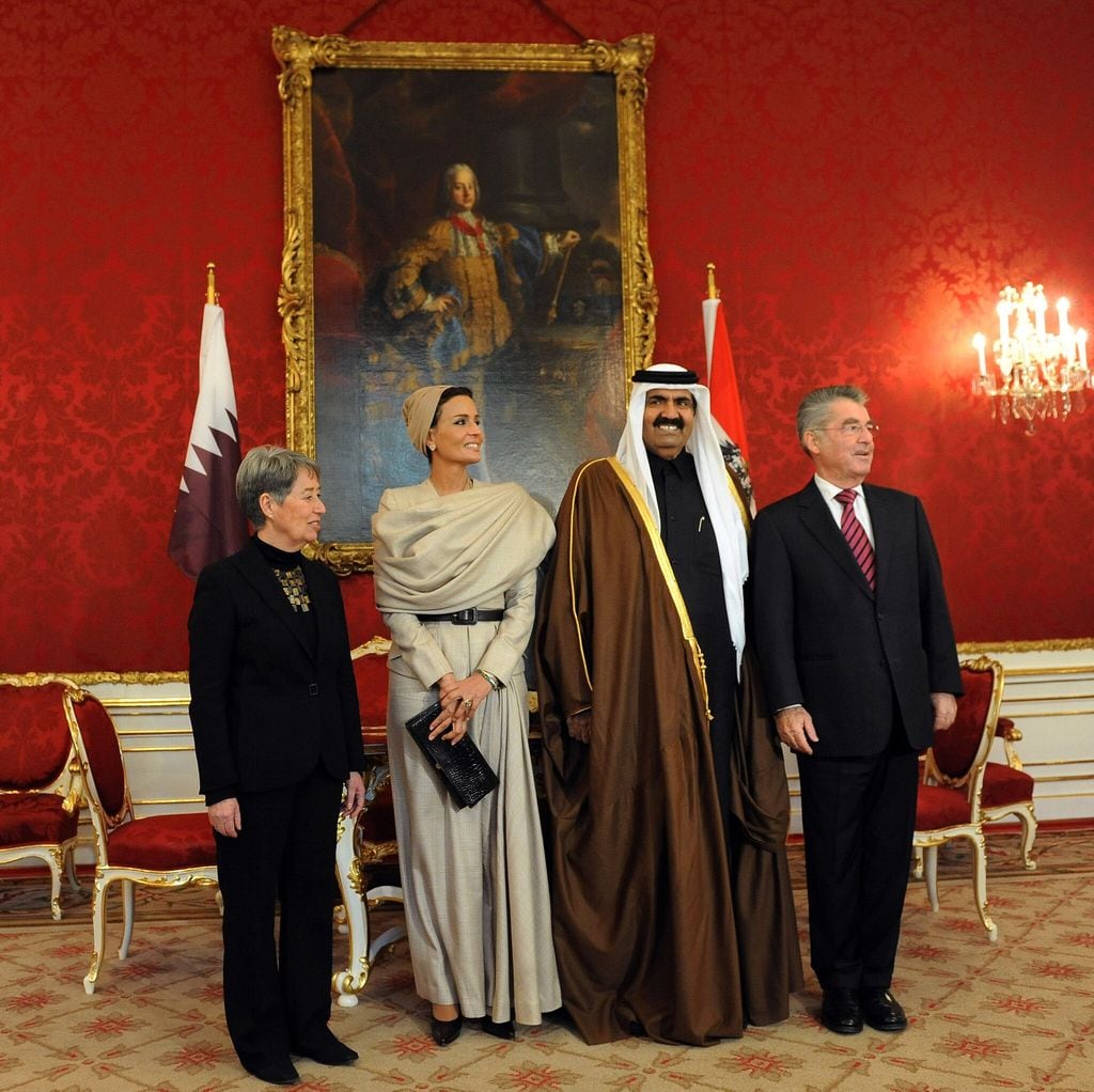 austrian president heinz fischer r an