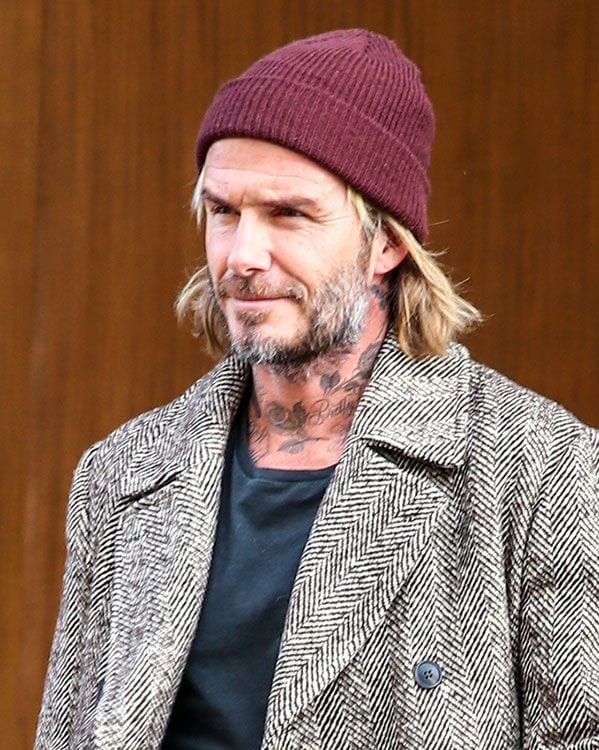 david beckham gorro beanie