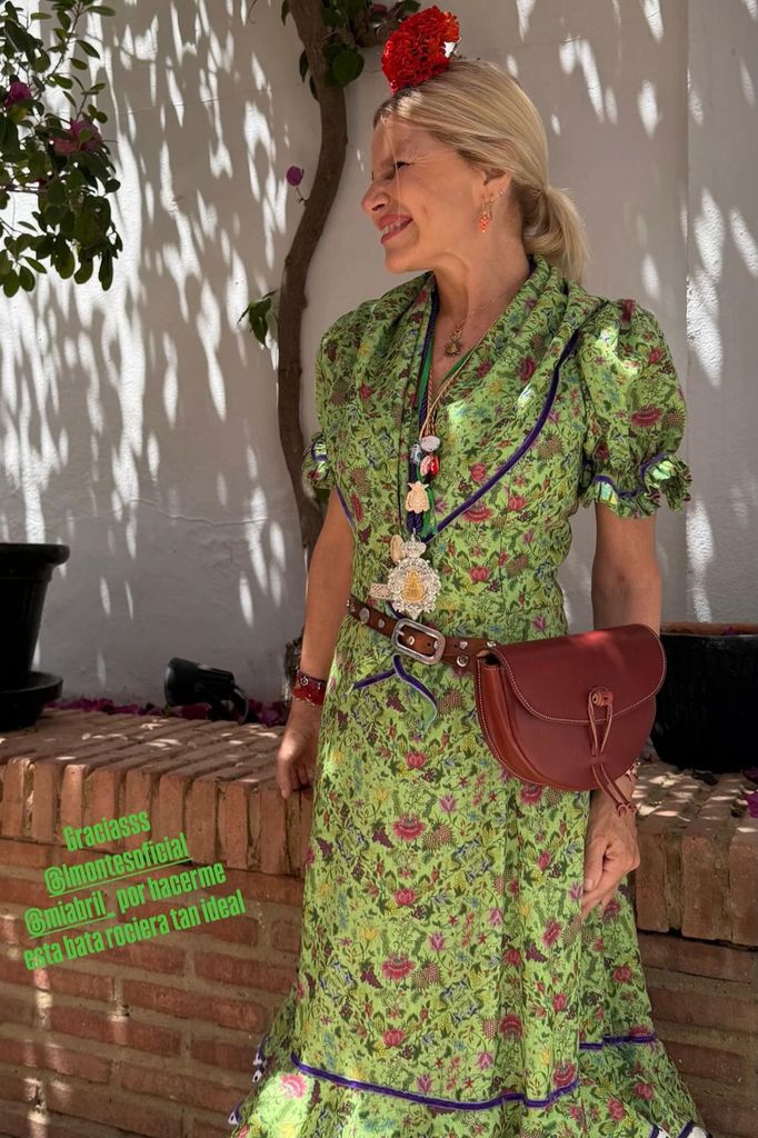 Eugenia Martínez de Irujo en El Rocío 2026.