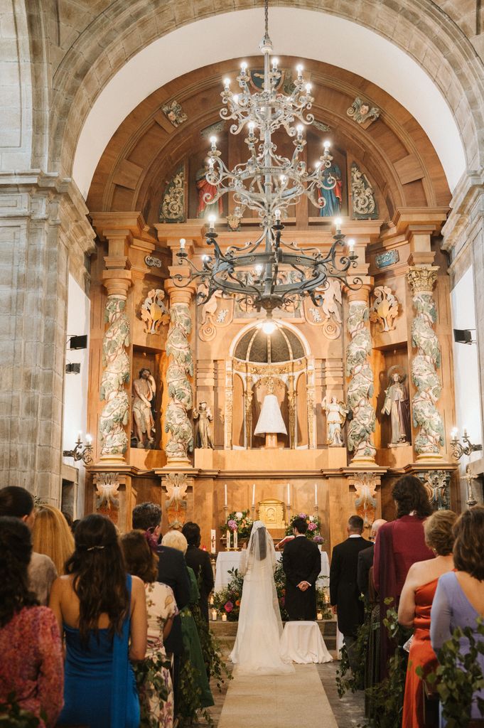 Boda religiosa en Santiago de Compostela