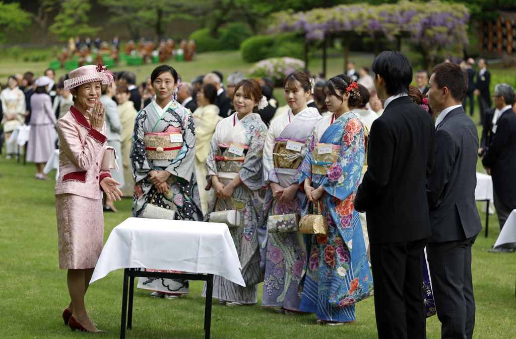 La princesa Takamado en la Fiesta de la Primavera 2026