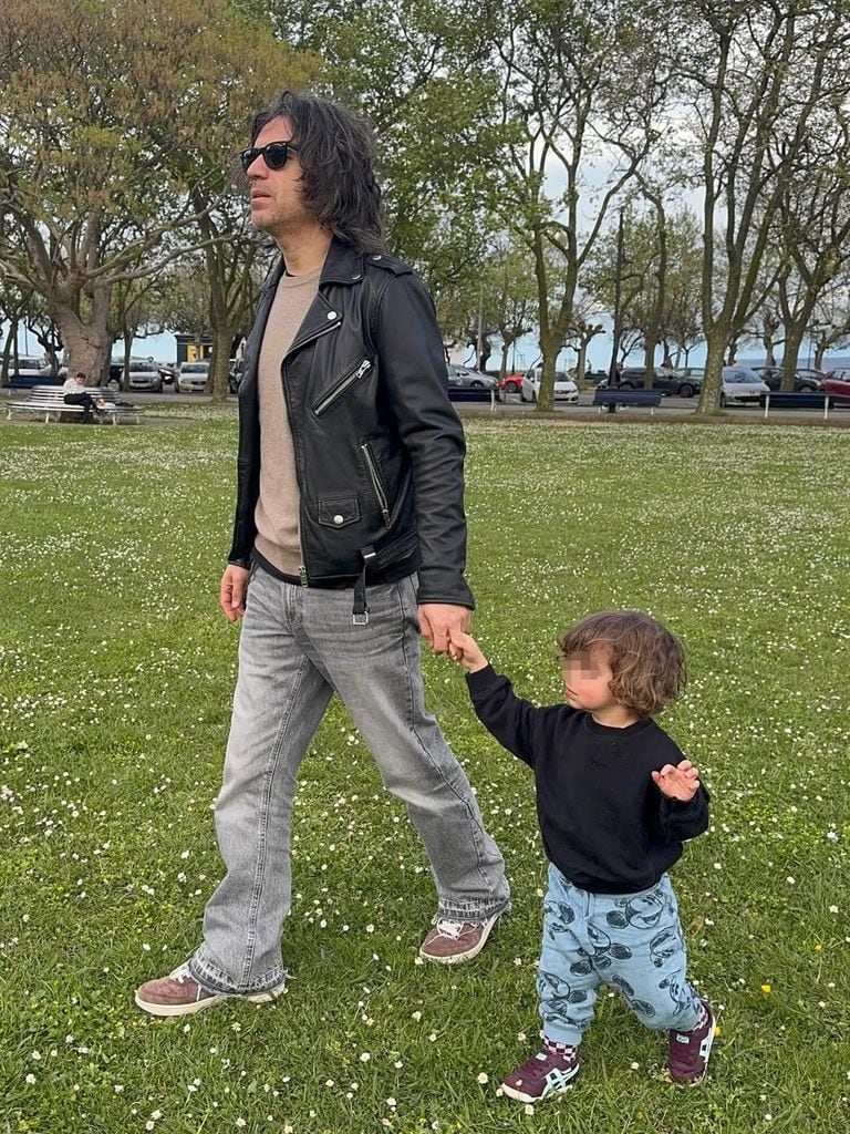 Rulo con su hijo Andy, fallecido hace un mes con tan solo 3 años