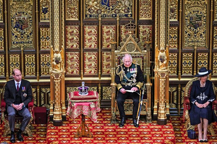 Carlos III en la Abadía de Westminster