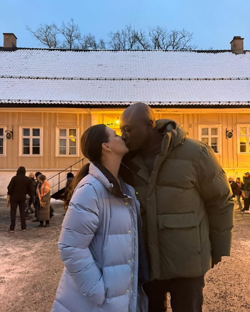 Durek Verrett y Marta Luisa de Noruega