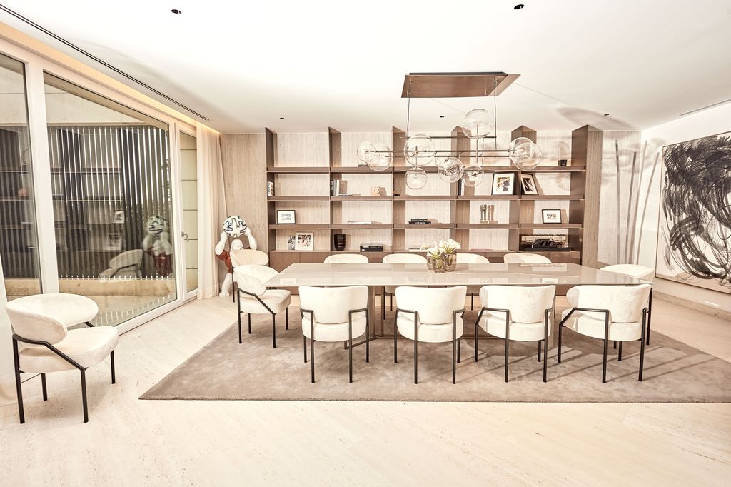 El comedor de la casa de Alice Campello y Álvaro Morata