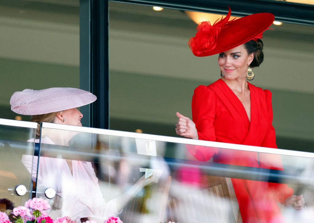 Sophie de Edimburgo y la princesa de Gales en Ascot en junio de 2023