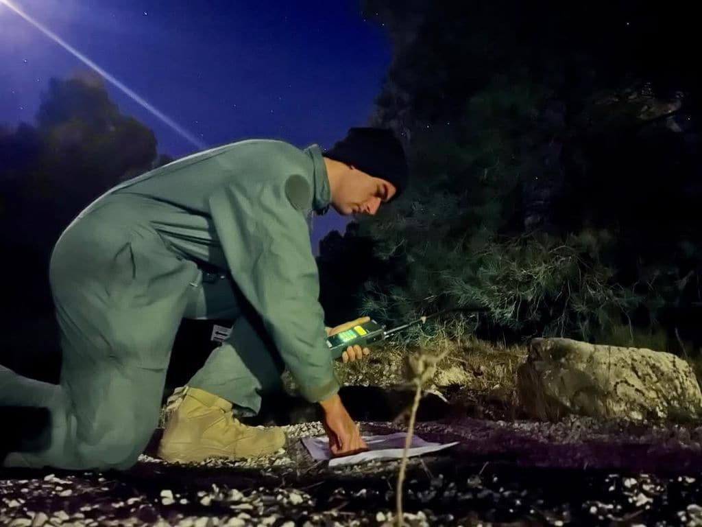 Compañeros de la princesa Leonor participando en el ejercicio DEVAS