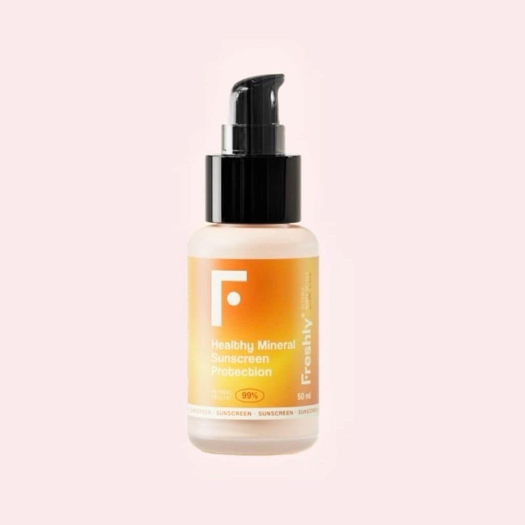 Protector solar mineral de Freshly Cosmetics 