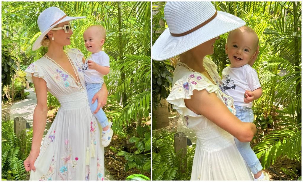 paris hilton y su hijo phoenix