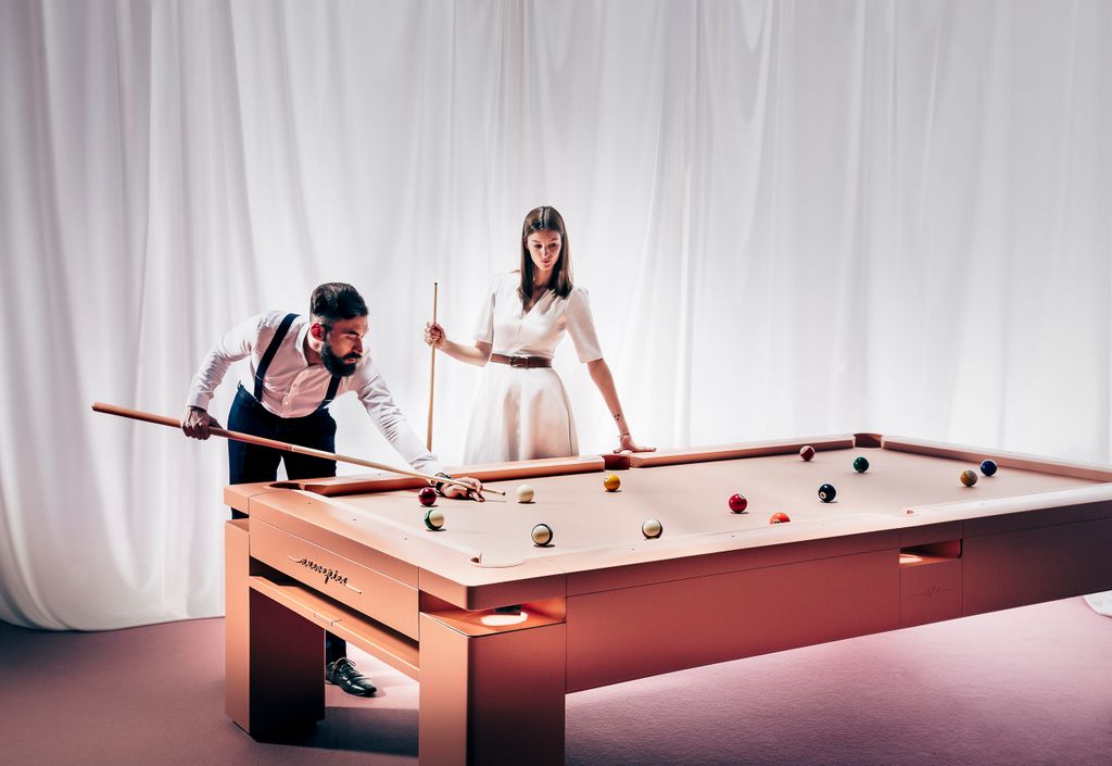Billar, porque integrar elementos lúdicos en el salón es una buena idea
