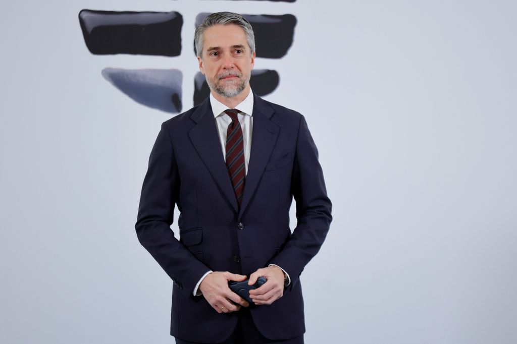 Carlos Franganillo en los premios de 'El Mundo'