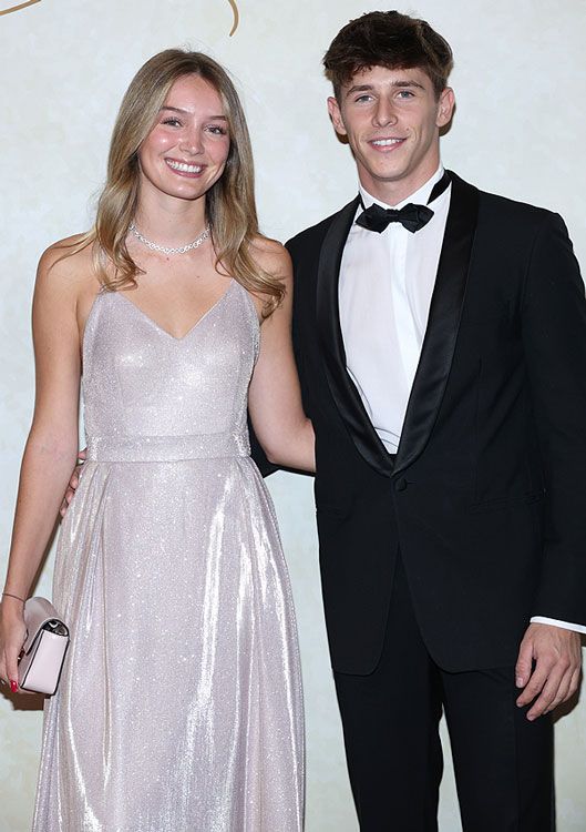 Arthur Leclerc y su novia Carla Brocker
