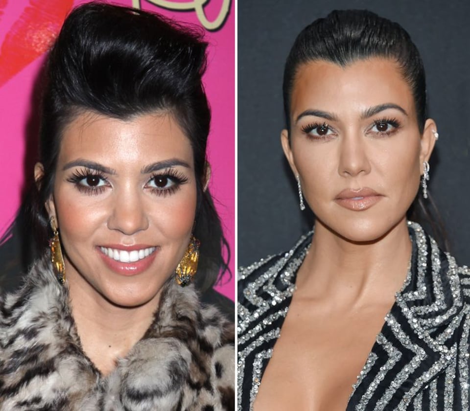 La espectacular transformación de las hermanas Kardashian, foto a foto