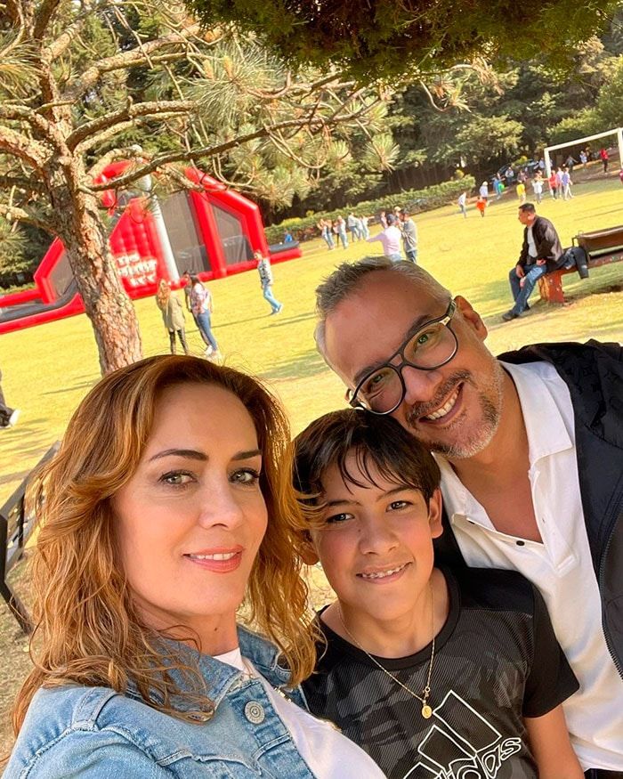 Anette Michel y Gregorio Jiménez
