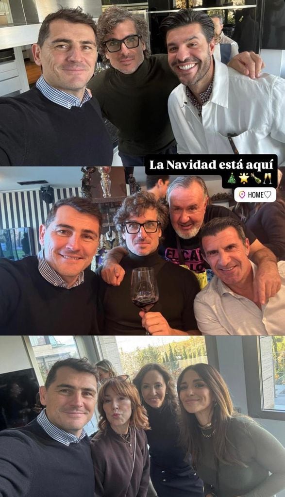 Entre los invitados estaban Iker Casillas, Feliciano López y Luis Figo