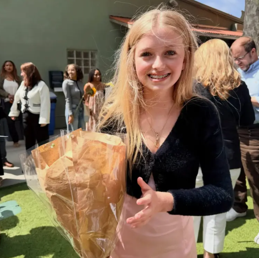 Graduación de Georgia, la hija de Eric Dane