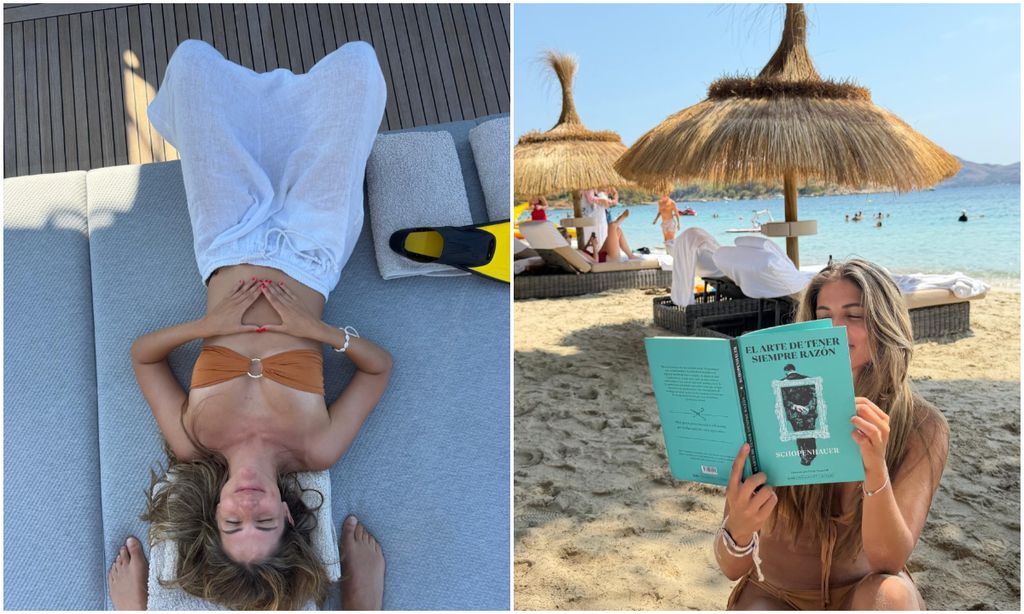 Stephanie fue una de las protagonistas del álbum de vacaciones de alejandro.