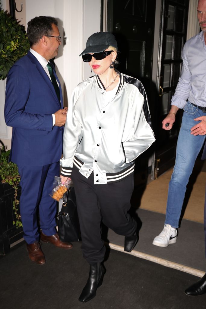 Lady Gaga en Paris el 23 de julio de 2024