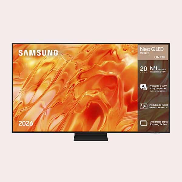 TV Neo QLED Mini LED 163cm (65") Samsung TQ65QN73HAUXXC 4K Smart TV con Vision AI Football Mode