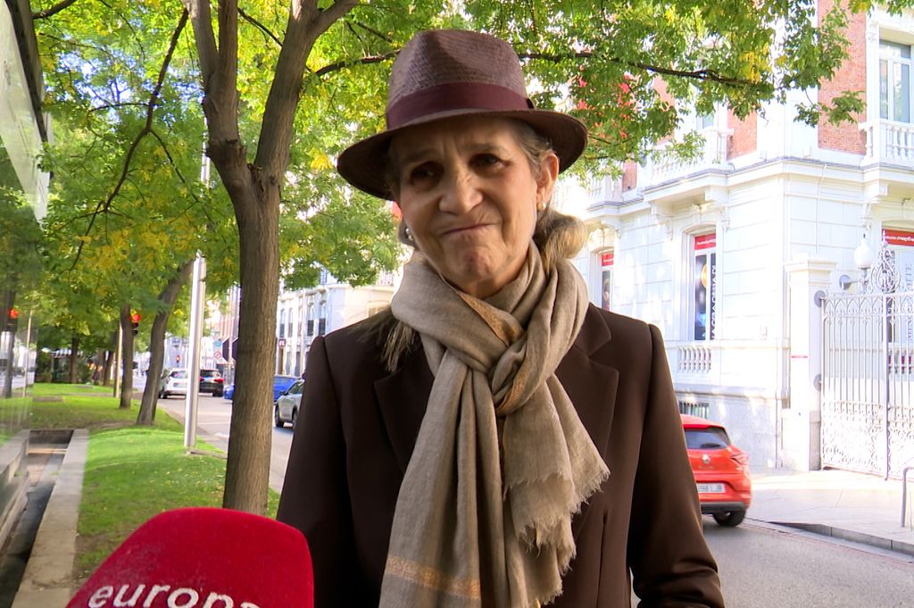 La infanta Elena se ha mostrado costernada tras el accidente de trenes de Toledo 