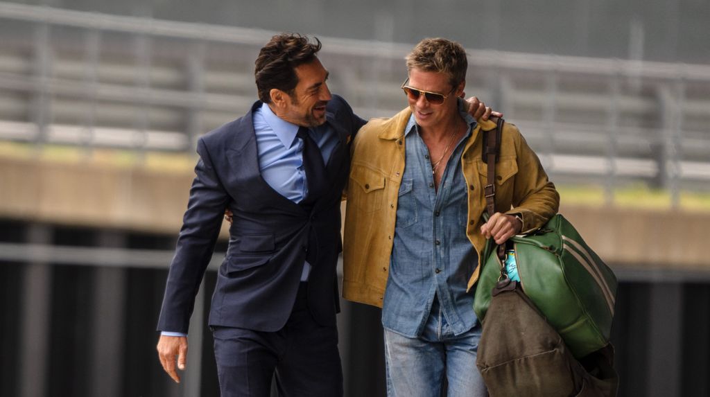 Brad Pitt y Javier Bardem en 'F1'