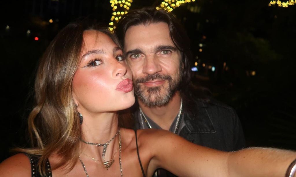 Juanes y su hija Paloma