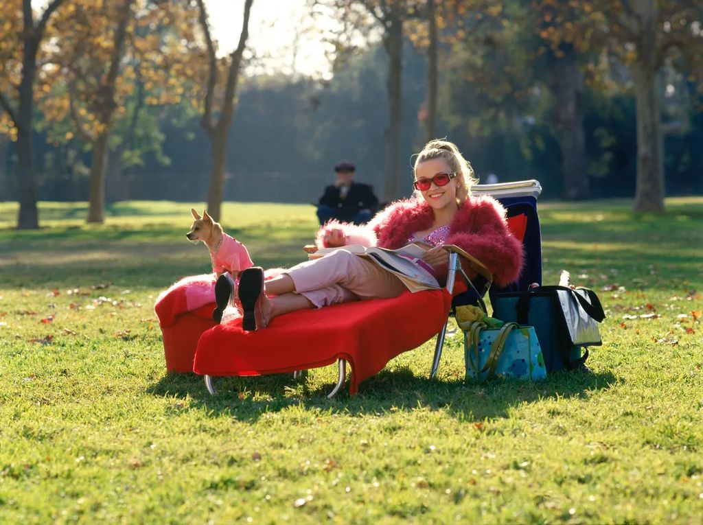 Reese Witherspoon en la película 'Legally Blonde', 2001.