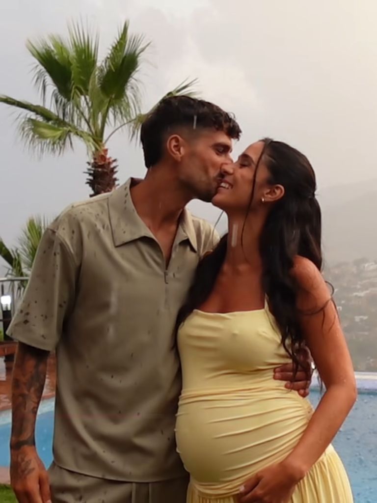 Claudia y Mario están a escasos días de ser padres
