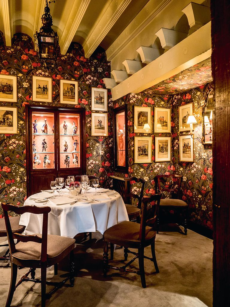 Sala del restaurante Horcher