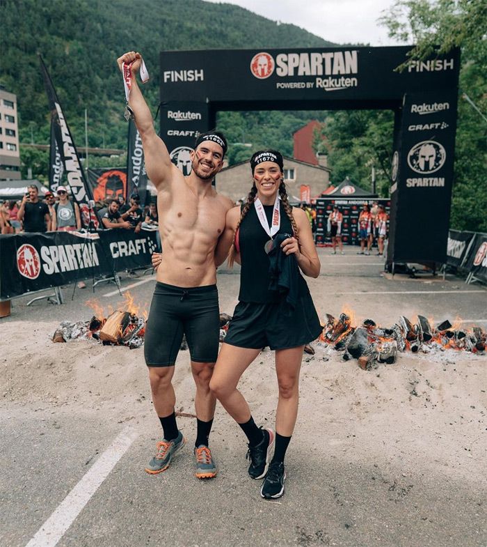 Delicious Martha y Ruben García en la Spartan Race