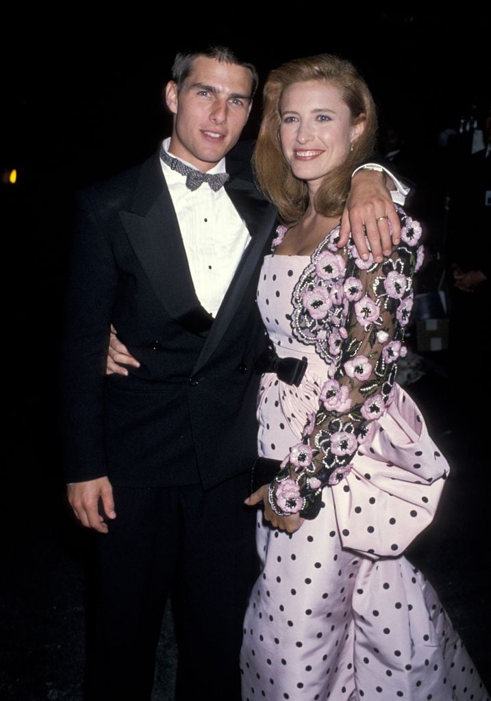 Tom Cruise y Mimi Rogers 