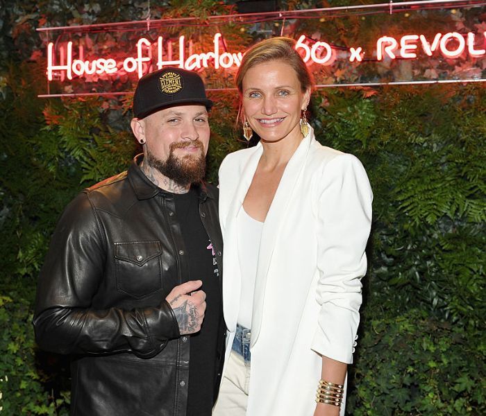 Cameron Diaz y su marido