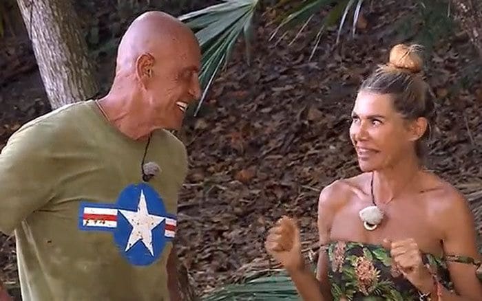 Imagen de Kiko Matamoros y Ana Luque en la prueba de recompensa