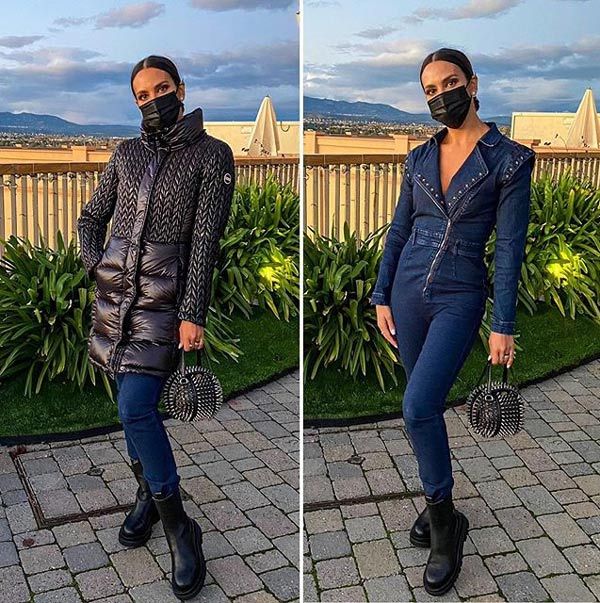 Cristina Pedroche con look vaquero