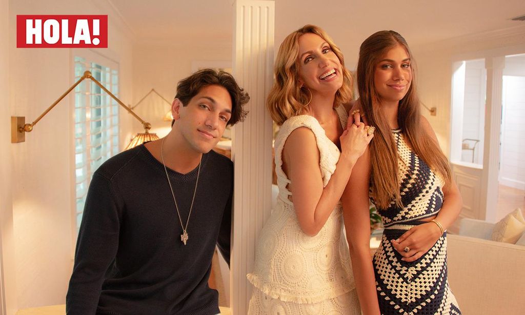 Lili Estefan y sus hijos