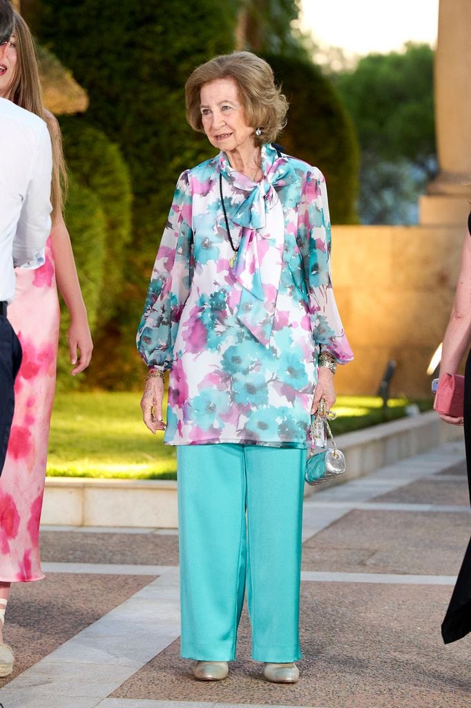 Recepción en el Palacio de Marivent, celebrada el 4 de agosto de 2025