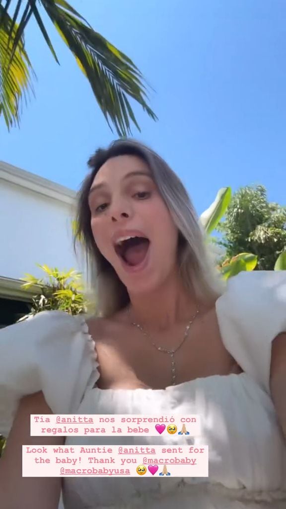 Lele estaba feliz con este gran detalle para su hija