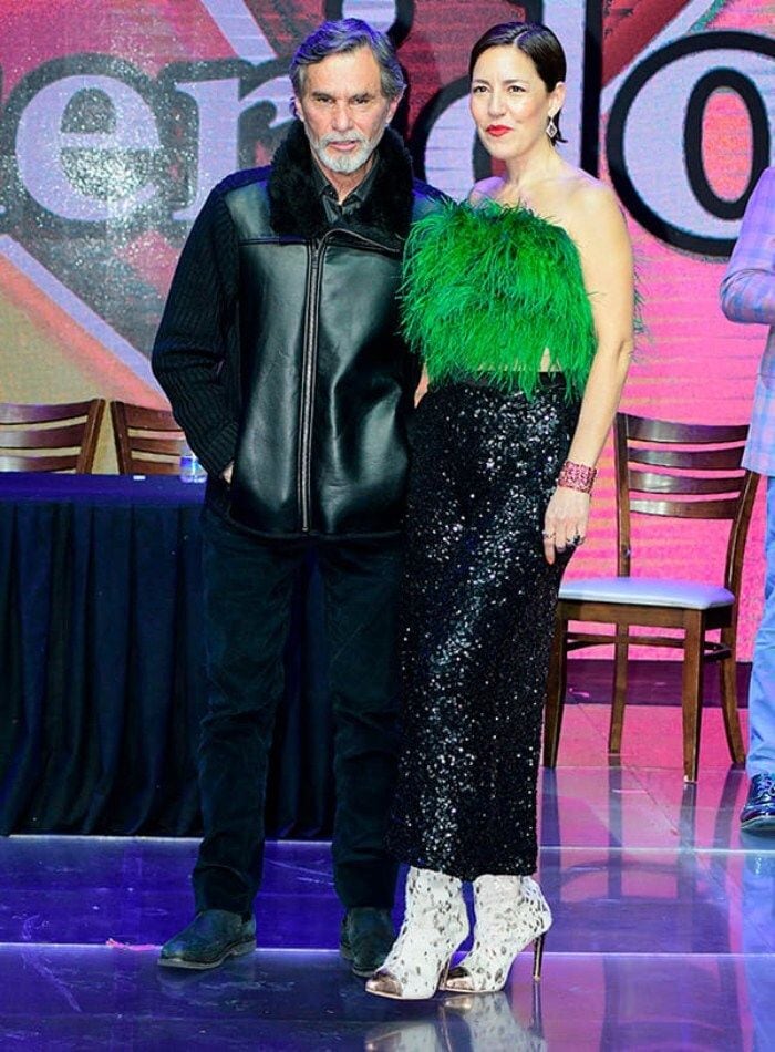 Humberto Zurita y Stephanie Salas