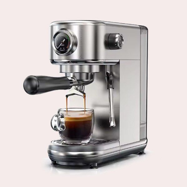 HiBREW-cafetera Espresso semiautomática de 20bar