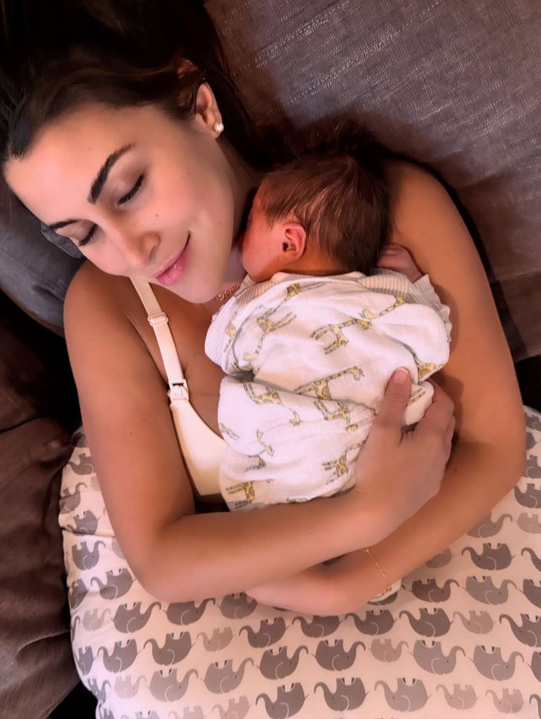 Sofía debutó como mamá el pasado 14 de abril.