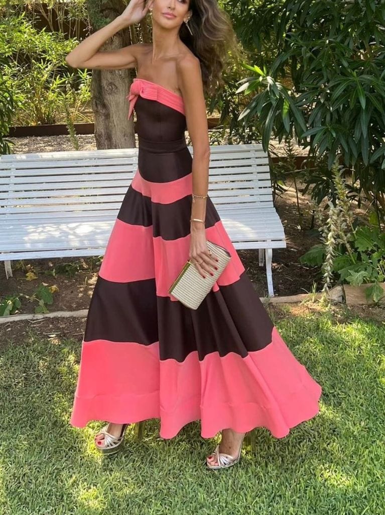 Inés Domecq con look de invitada