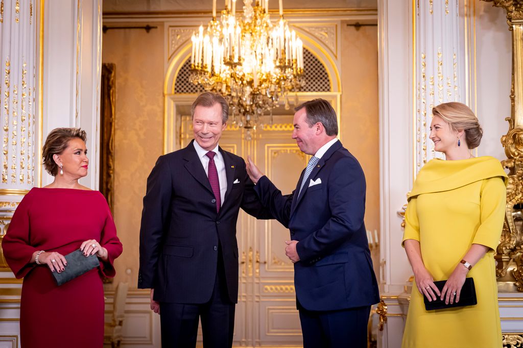 El recibimiento del nuevo duque de Luxemburgo: el príncipe Guillermo