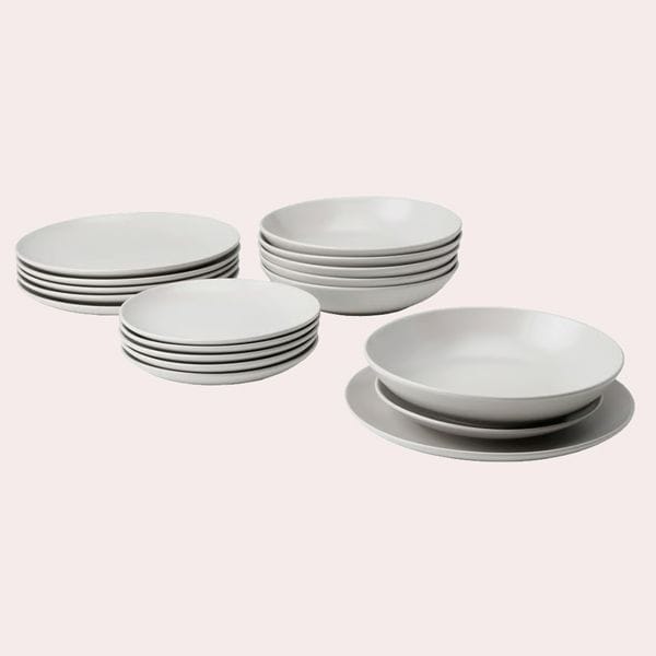 FÄRGKLAR Vajilla 18 piezas