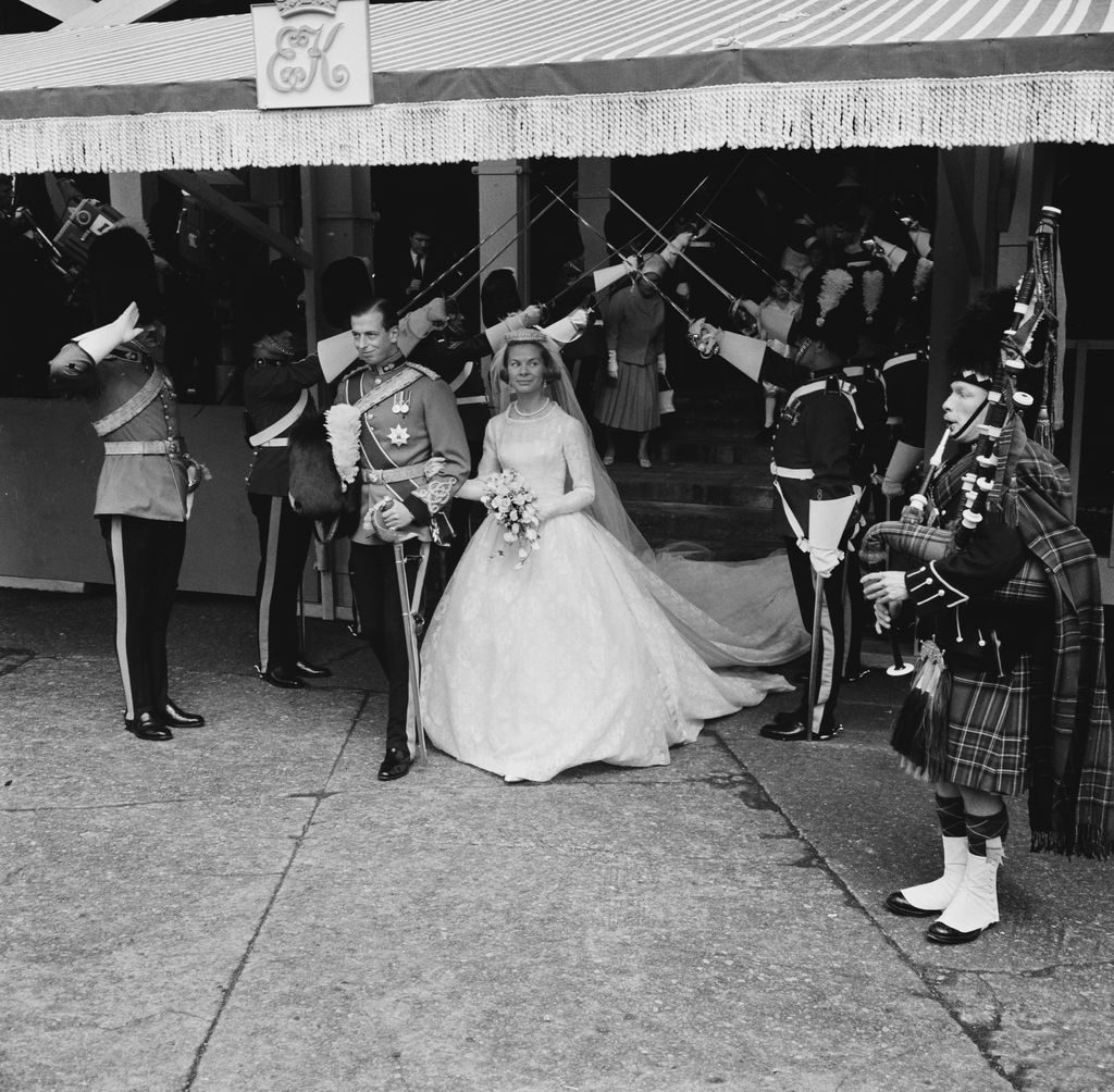 Boda de los duques de Kent en junio de 1961