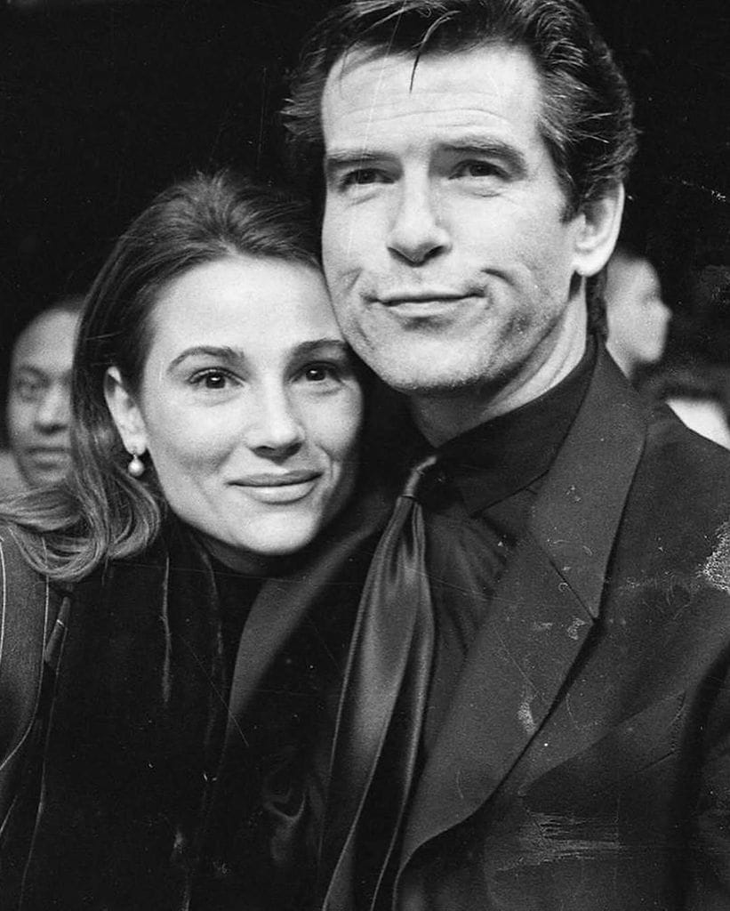 Pierce Brosnan y Keely Shaye Smith