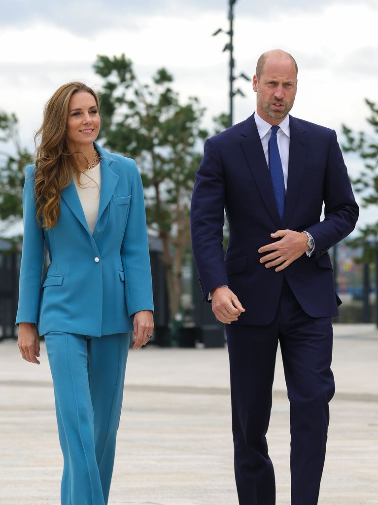 Kate Middleton aparece por sorpresa en un acto junto al príncipe Guillermo